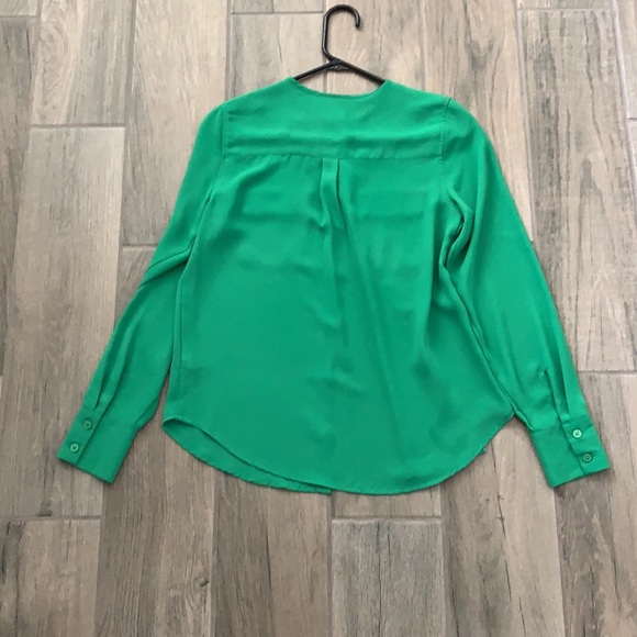Who what wear green button front shirt - Picture 5 of 5
